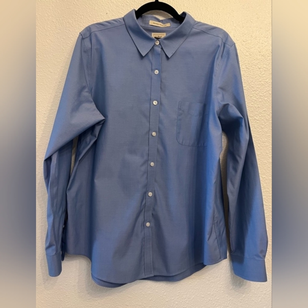 L.L. Bean Light Blue Dress Shirt